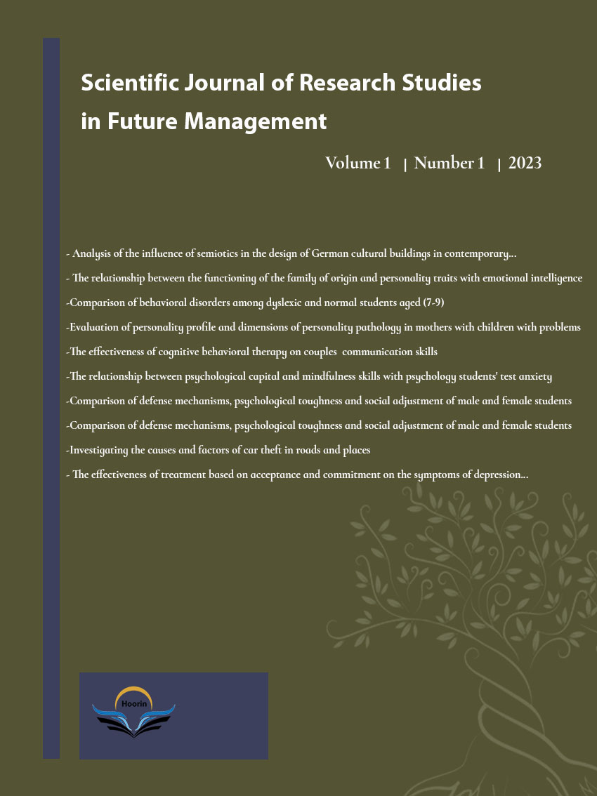 Scientific Journal of Research Studies in Future Management