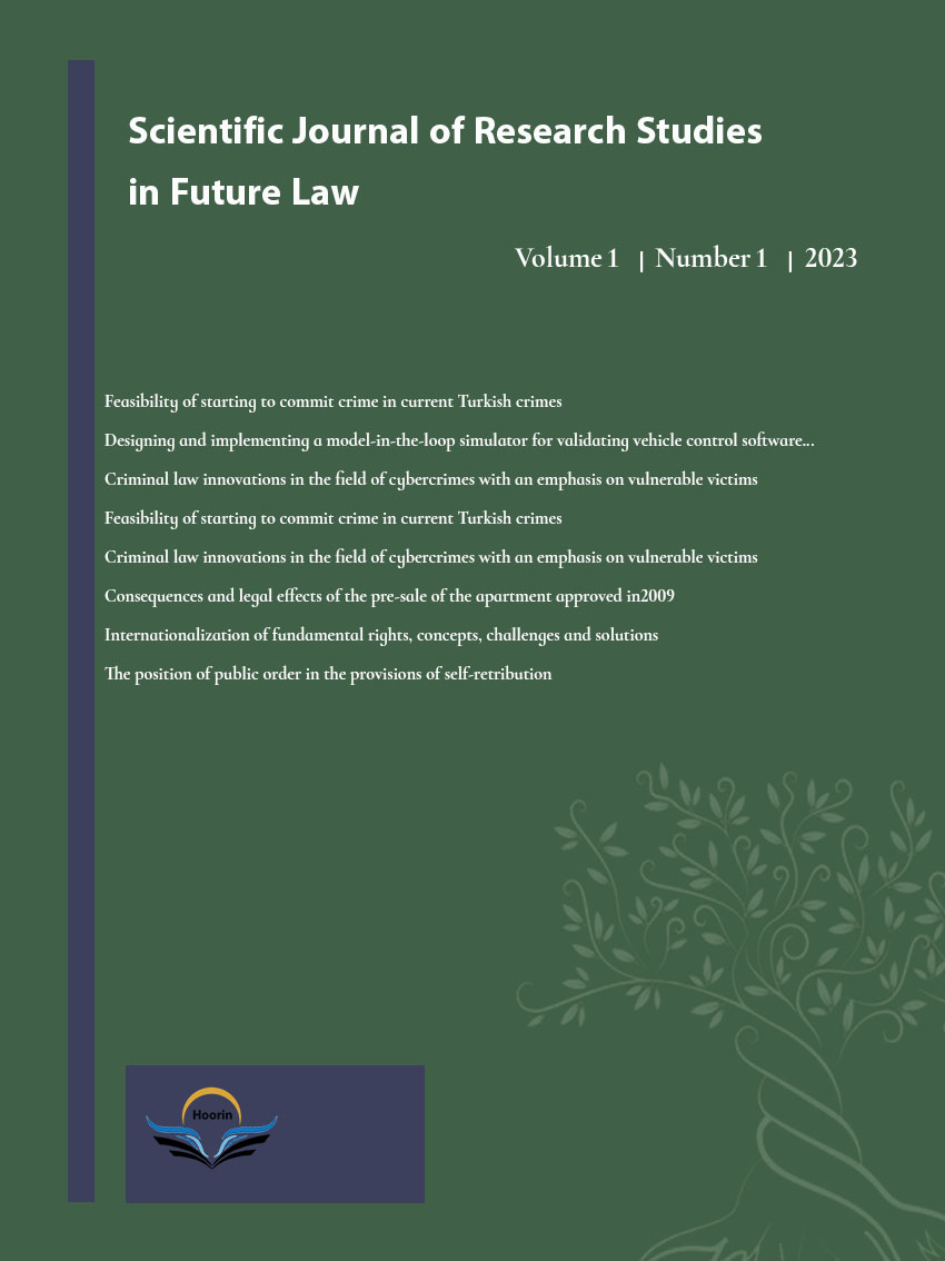 Scientific Journal of Research Studies in Future Law