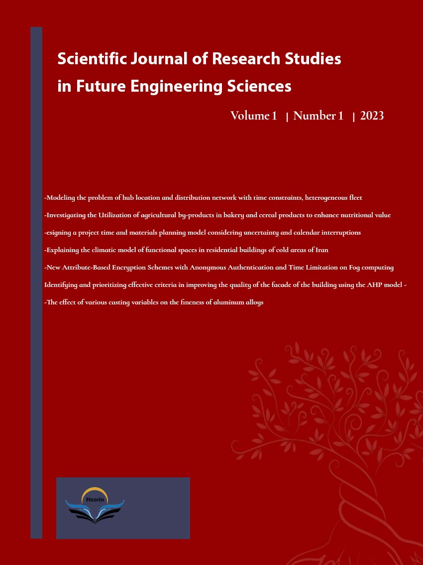 Scientific Journal of Research Studies in Future Engineering Sciences