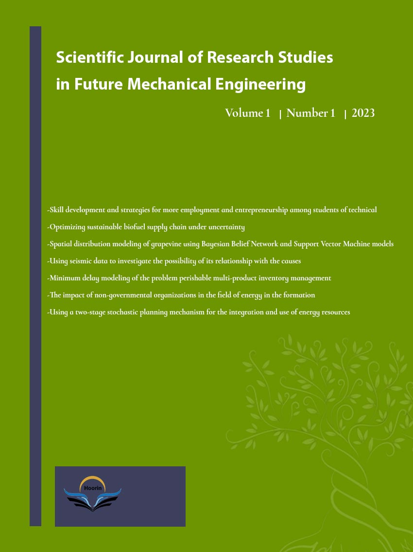 Scientific Journal of Research Studies in Future Mechanical Engineering